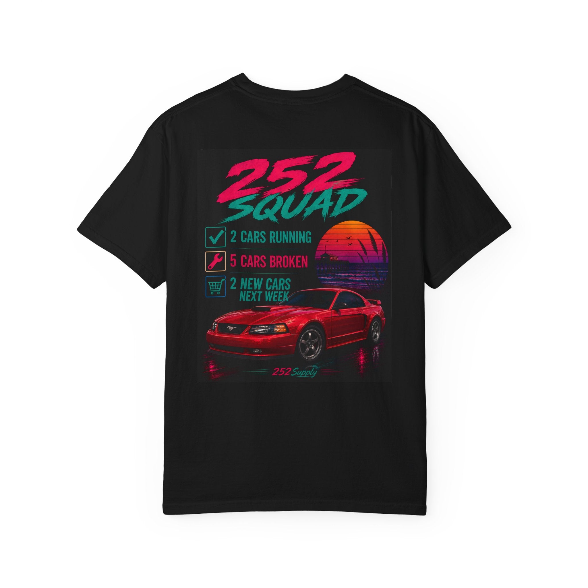 “2 Cars Run, 5 Cars Broken” Tee