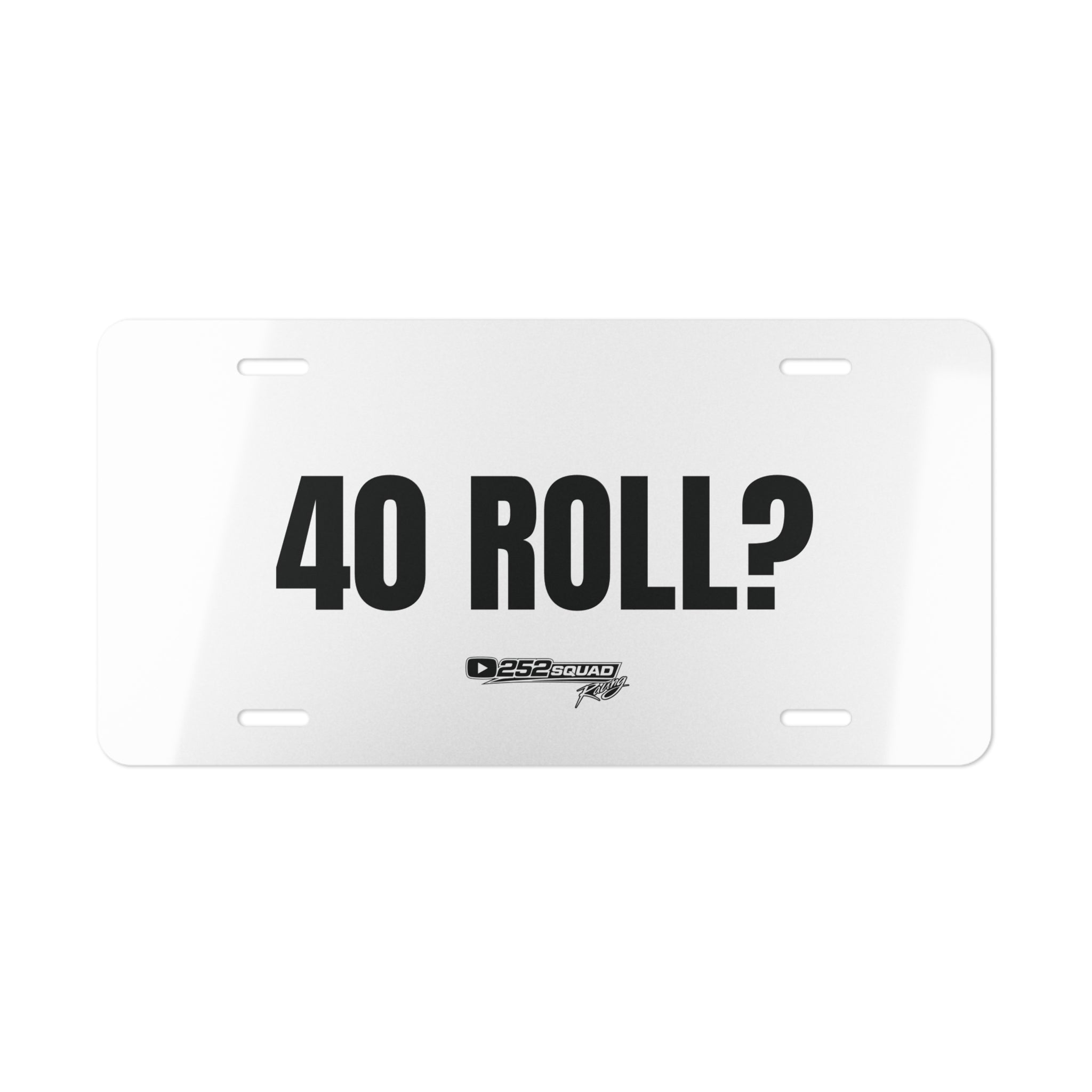Vanity Plate